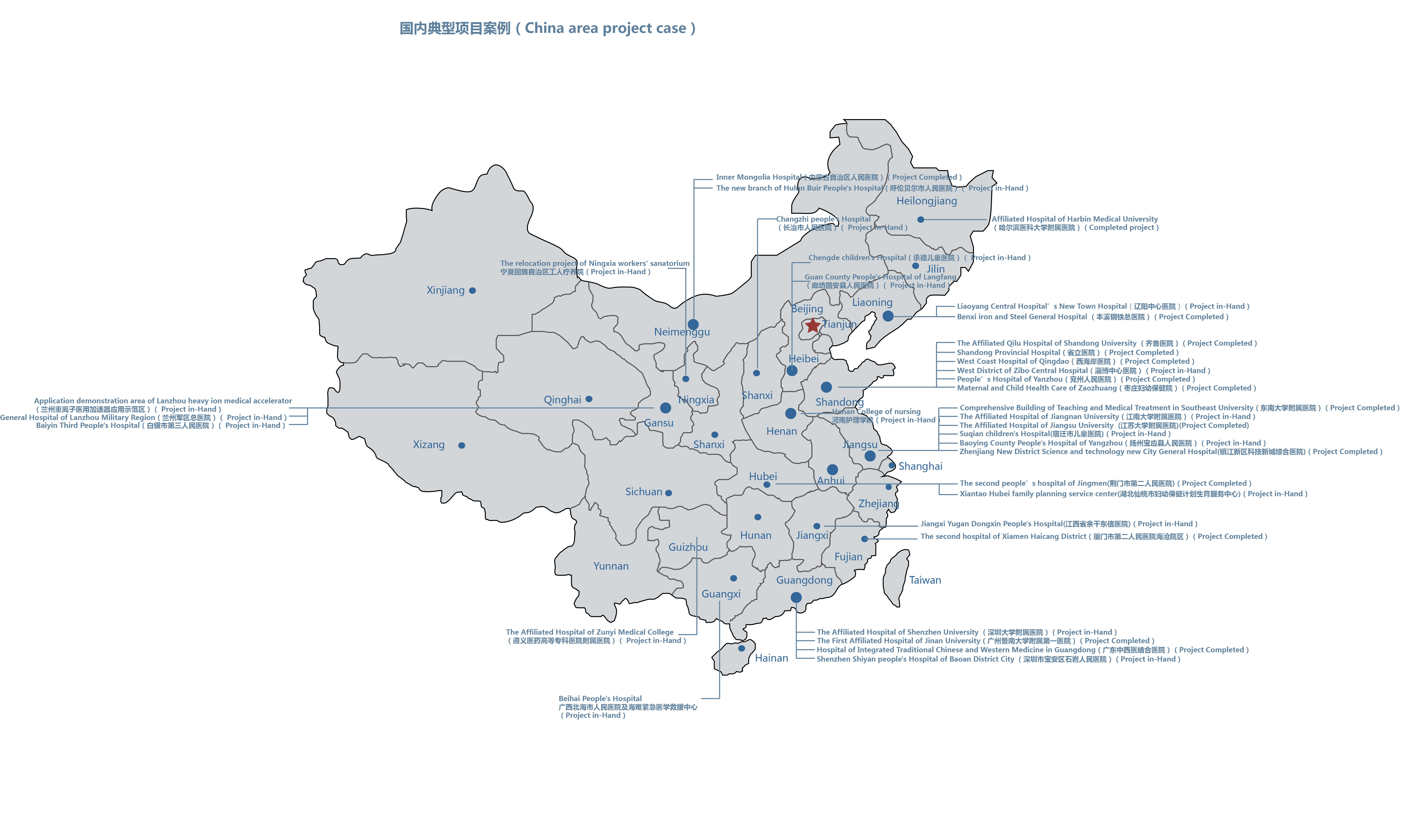 亮點(diǎn)：山東省院三分院醫(yī)院建筑作品如星星之火，燎原神州大地